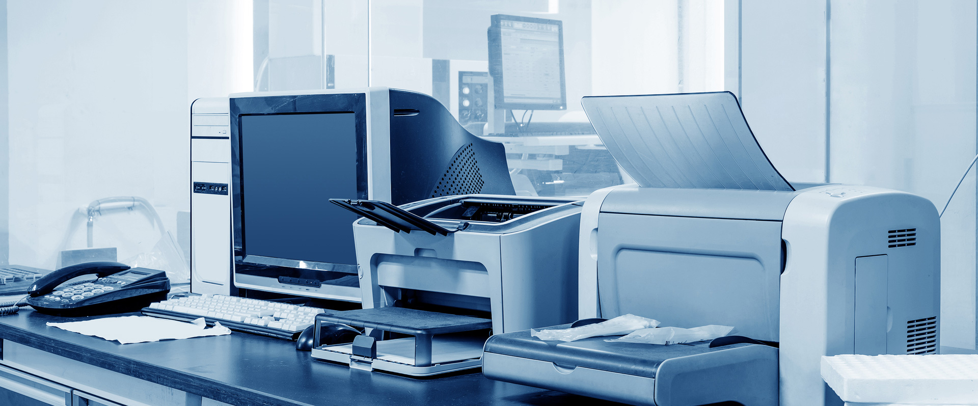 Оценка оргтехники и компьютеров